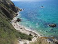 Один из «диких» пляжей мыса Фиолент (район Севастополя 15 минут езды от нас)